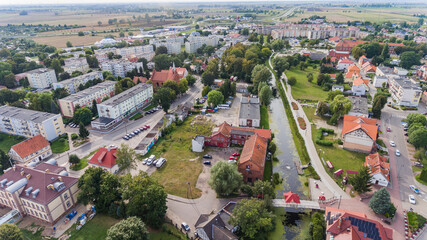 Nowy Dwór Gdański, dron © Marcin
