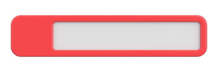 Obraz premium Profile tab. Social media profile. 3D illustration.