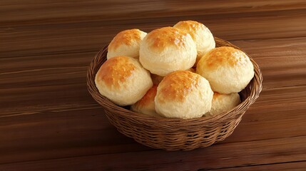 Dinner Rolls A basket of warm dinner rolls