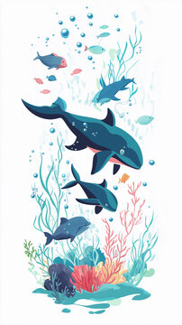 Coral clip art preview