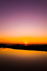 tramonto, sunset, cielo, saline, cervia, italia, italy, fiume, paesaggi, paesaggio