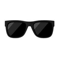 a black sunglasses with black lenses