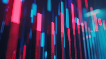 Fototapeta premium Market chart of business increase stock graph or investment financial data profit on growth money diagram background with success diagram exchange information. 