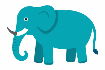 Fototapeta premium An Elephant vector art illustration