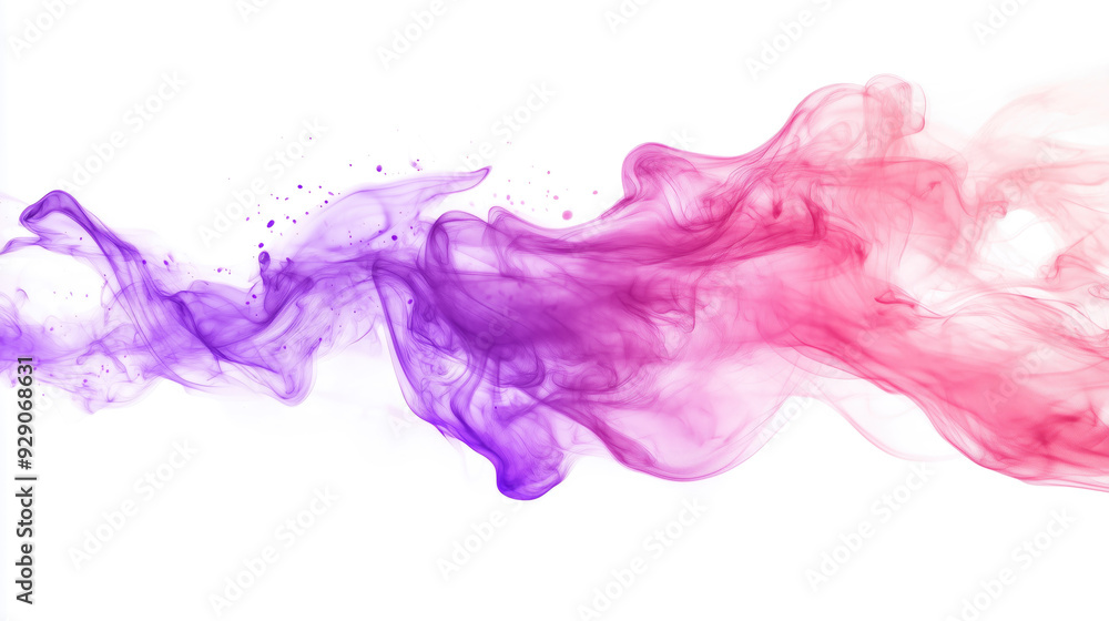 Poster abstract white background with gradient haze in the middle