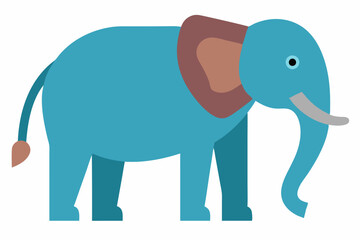 Fototapeta premium An Elephant vector art illustration