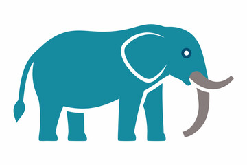 Fototapeta premium An Elephant vector art illustration