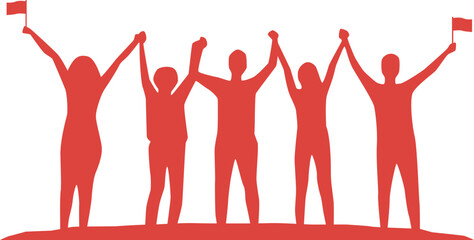 Indonesian Independence Day Silhouette