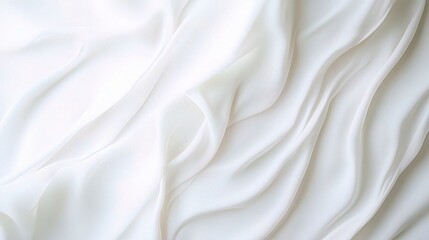 Obraz premium crisp white background with smooth textures and soft lighting, evoking purity and simplicity