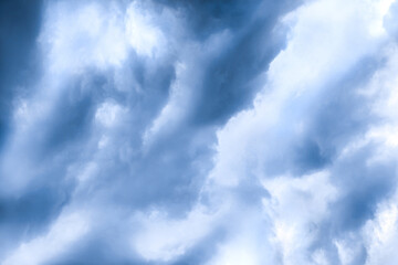 Obraz premium Storm clouds in sky 