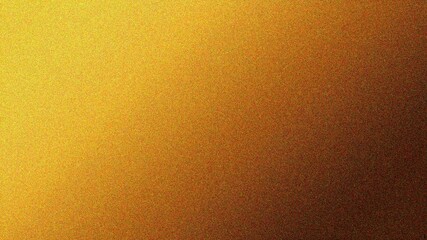 Fototapeta premium Yellow grainy background, noisy color gradient banner, dark textured poster header cover backdrop design