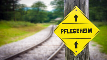 Signposts the direct way to Nursing Home
