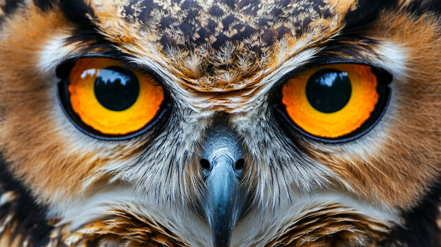 portrait of an owl