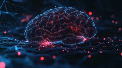 Digital Brain - Artificial Intelligence Concept