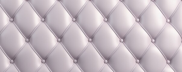 Seamless light pastel diamond tufted upholstery background texture pattern luxury elegant soft backdrop design