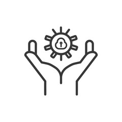 Cloud Security Protected by Two Hands