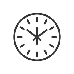 Clock Face with Four Hands Pointing to the Center