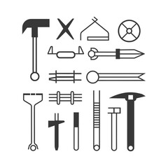 Collection of Tools for Building and Repairing