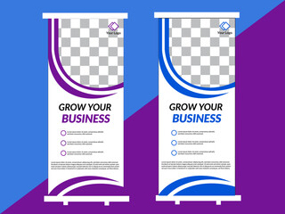 Business Roll Up Banner Design Template
