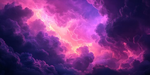An absolutely mesmerizing display showcasing vibrant cosmic clouds adorned in stunning shades of purple and pink hues