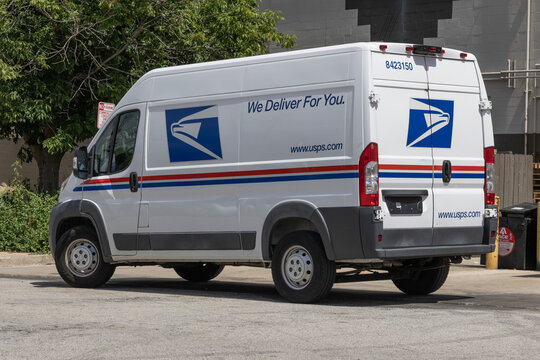 USPS Post Office Mail Truck. The Post Office is responsible for providing mail delivery.
