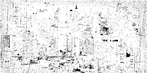 chips to print. Vintage design elements for, Old black and white grunge background. 