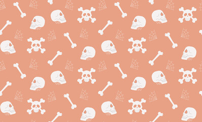 Halloween Pattern - Fun skull themed pattern for all ages in high quality that fits perfectly. See more in our profile