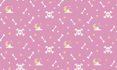 Halloween Pattern - Fun skull themed pattern for all ages in high quality that fits perfectly. See more in our profile