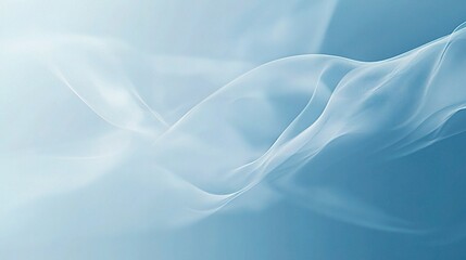Fototapeta premium calming light blue background with smooth transitions and gentle gradients, evoking tranquility, copy space