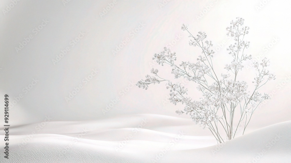Poster clear transparent background with subtle gradients