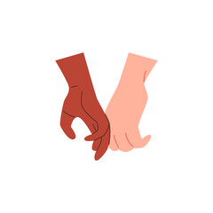 Vector illustration with hand gestures on isolated background.