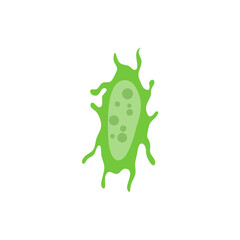 zooplankton sea microorganisms, cartoon vector icon isolated on white background
