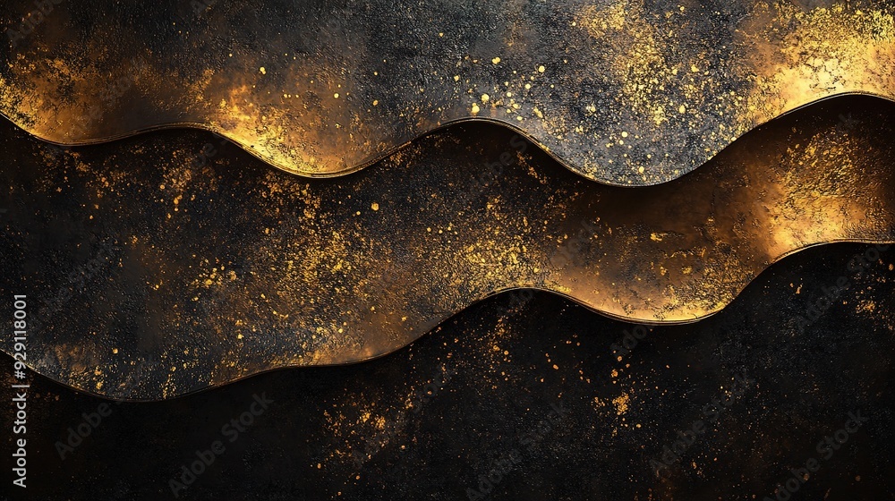 Poster texture background with layered elements, creating a rich and dynamic visual effect