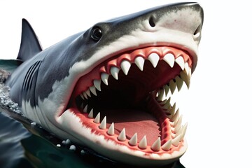 shark, fish, animal, dangerous, predator, teeth, transparent, underwater, aggressive, cutout, isolated