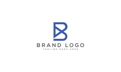letter B logo design vector template design for brand.