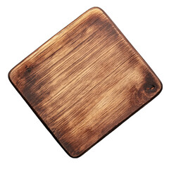 Fototapeta premium A wooden square with a grainy texture