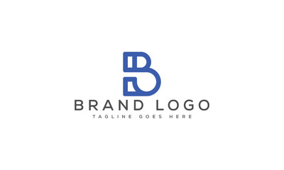 letter B logo design vector template design for brand.