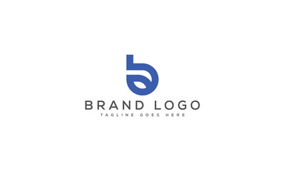 letter B logo design vector template design for brand.