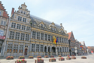 Fototapeta premium Cloth Hall in Tournai, Belgium