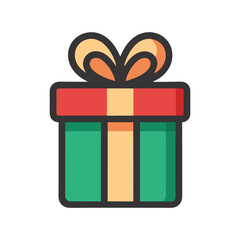 gift icon collection. vector illustration