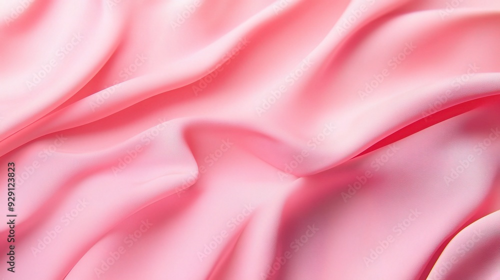 Poster pink background with smooth gradients and soft textures, ideal for a calm and gentle atmosphere