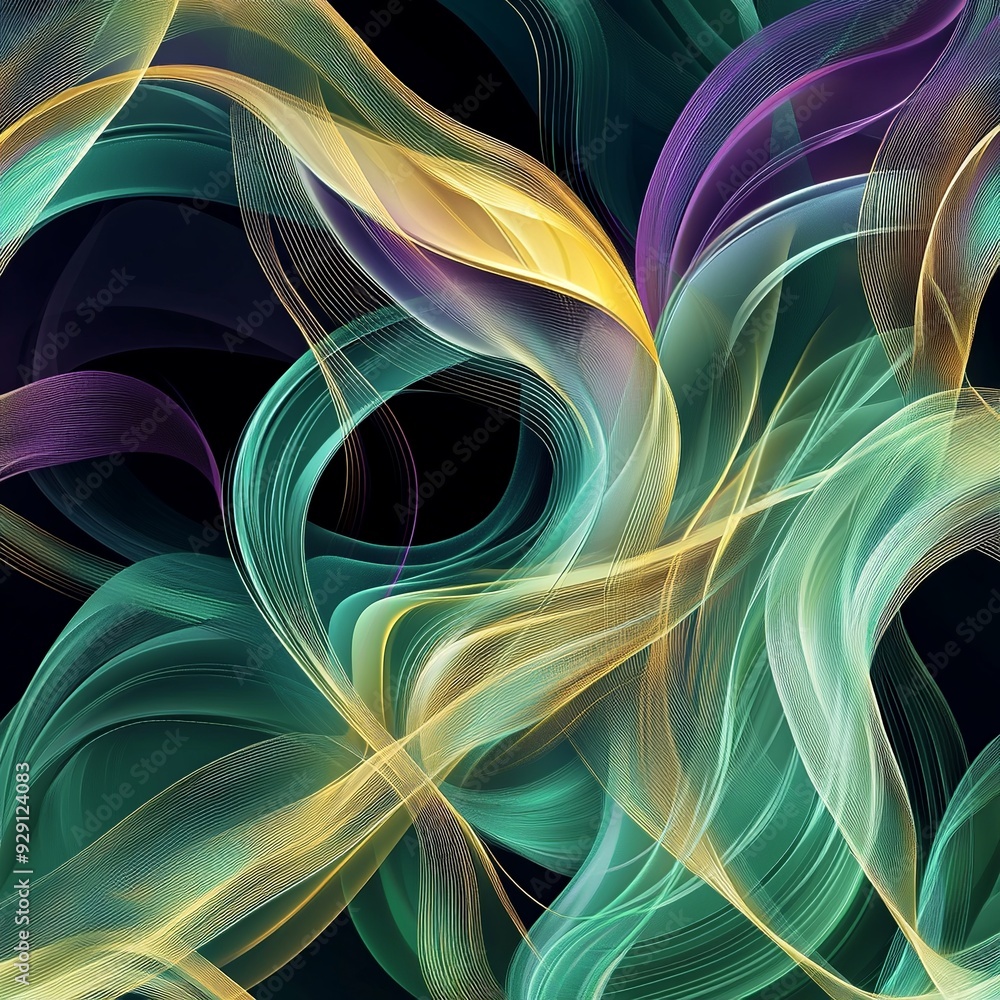 Leinwandbilder Versatile background vector with diverse elements, suitable for a wide range of themes and designs. Ideal for adding text, graphics, or creative overlays