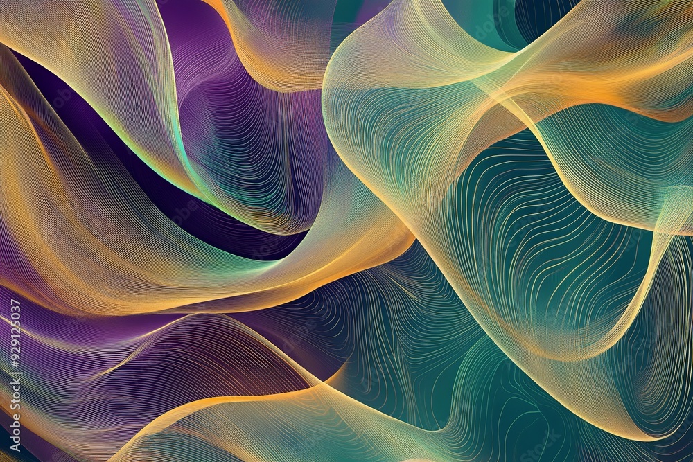 Leinwandbilder Versatile background vector with diverse elements, suitable for a wide range of themes and designs. Ideal for adding text, graphics, or creative overlays