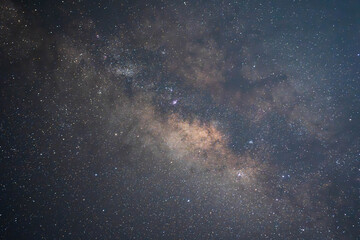 milky way over tanzania