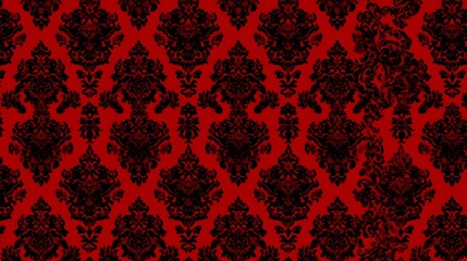 Floral, Spiral, Shapes, Black and Red, Abstract Image, Texture, Pattern Background, Wallpaper, Smartphone Cover and Screen, Cell Phone, Computer, Laptop, 9:16 and 16:9 Format