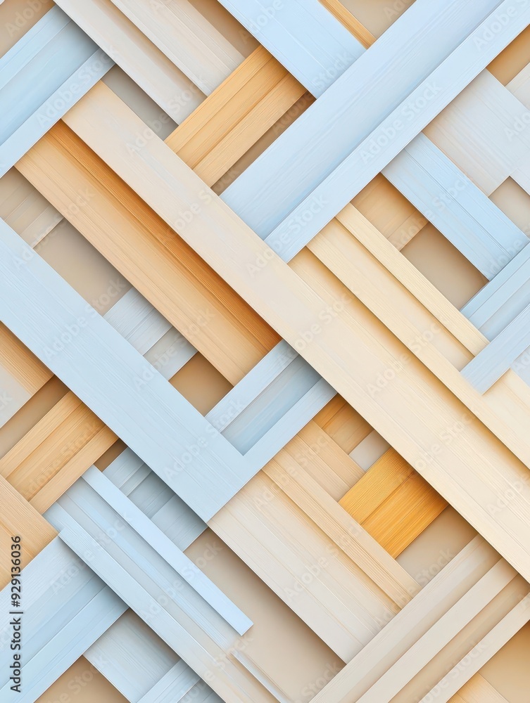 Poster symmetrical geometric pattern with precise lines, structured and balanced design, ample copy space,