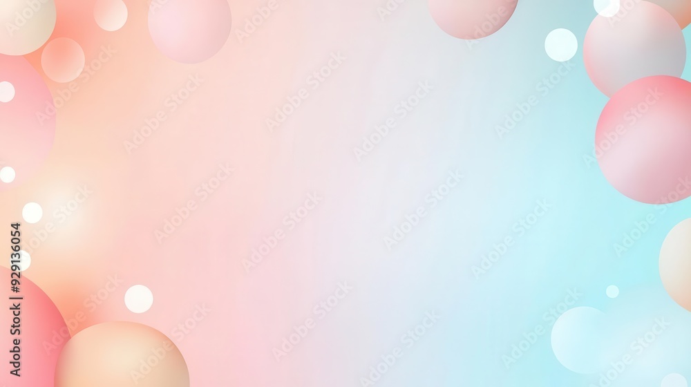 Poster subtle pastel gradient background with a soft light highlight, elegant and minimal design, ideal for