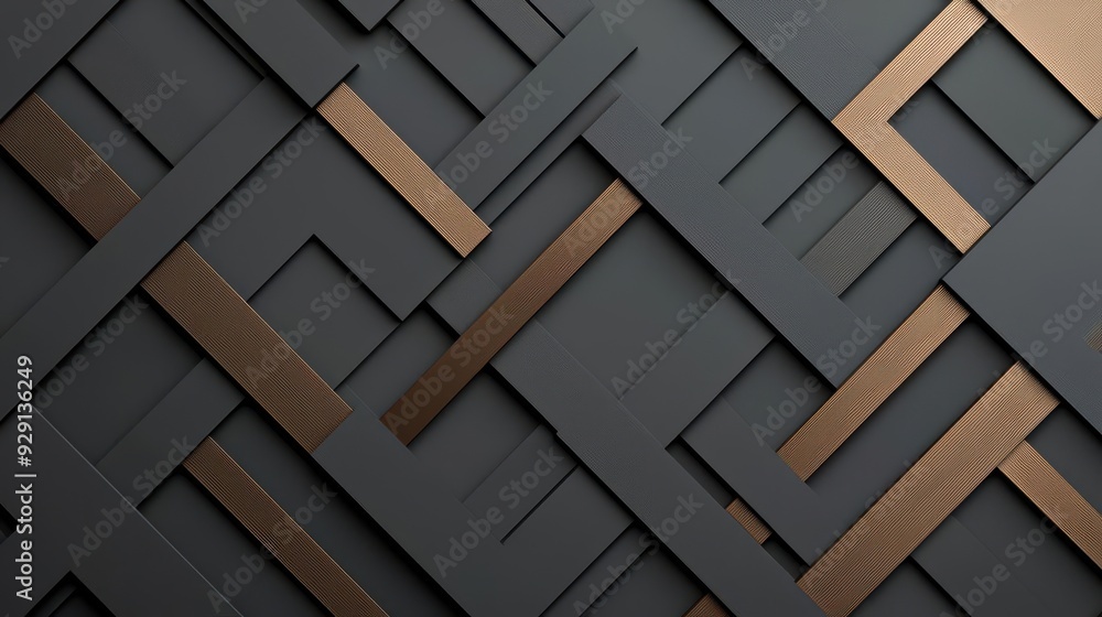 Poster subtle highlights on a symmetrical pattern, minimalistic design with balanced elements, and plenty o