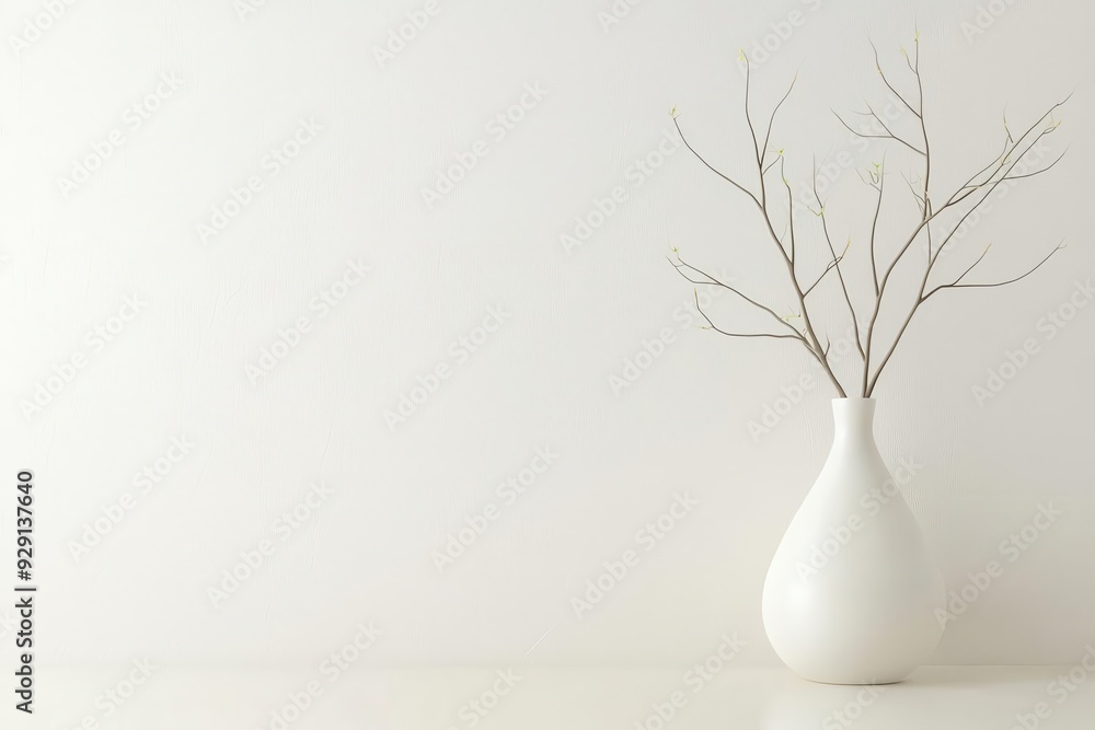 Poster discover a minimalist surface design with a simple layout perfect for displaying items with ample co