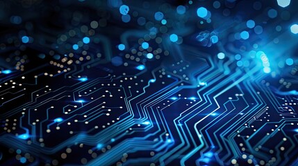 Obraz premium Abstract Circuitry